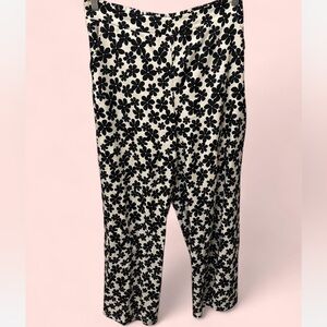 Nasty Gal Tailored Floral Wide Leg Pants